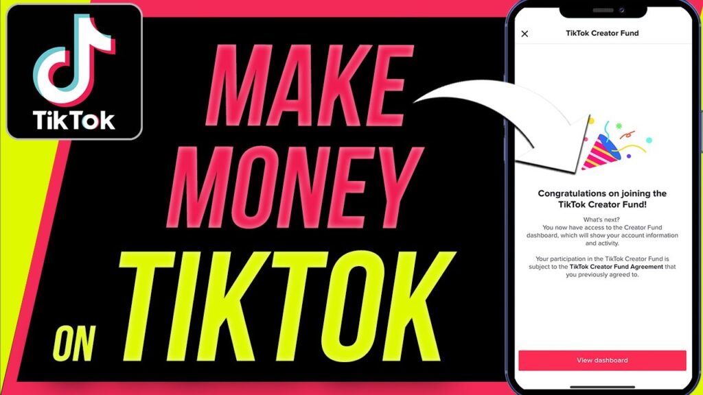how to earn money on tiktok videos 