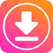 Tiktoktomp4 Instagram twitter Facebook video download online Pinterest fb logo