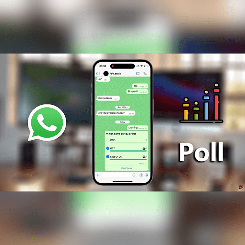 how to create a poll on WhatsApp group iPhone Android